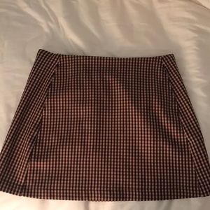Urban Outfitters plaid skirt